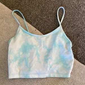 Forever 21 tie dye crop top